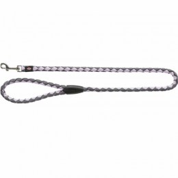 Trixie Στρογγυλός Πλεκτός Οδηγός Βόλτας Cavo Small-Medium 1.00m /12mm Light Lilac-Graphite
